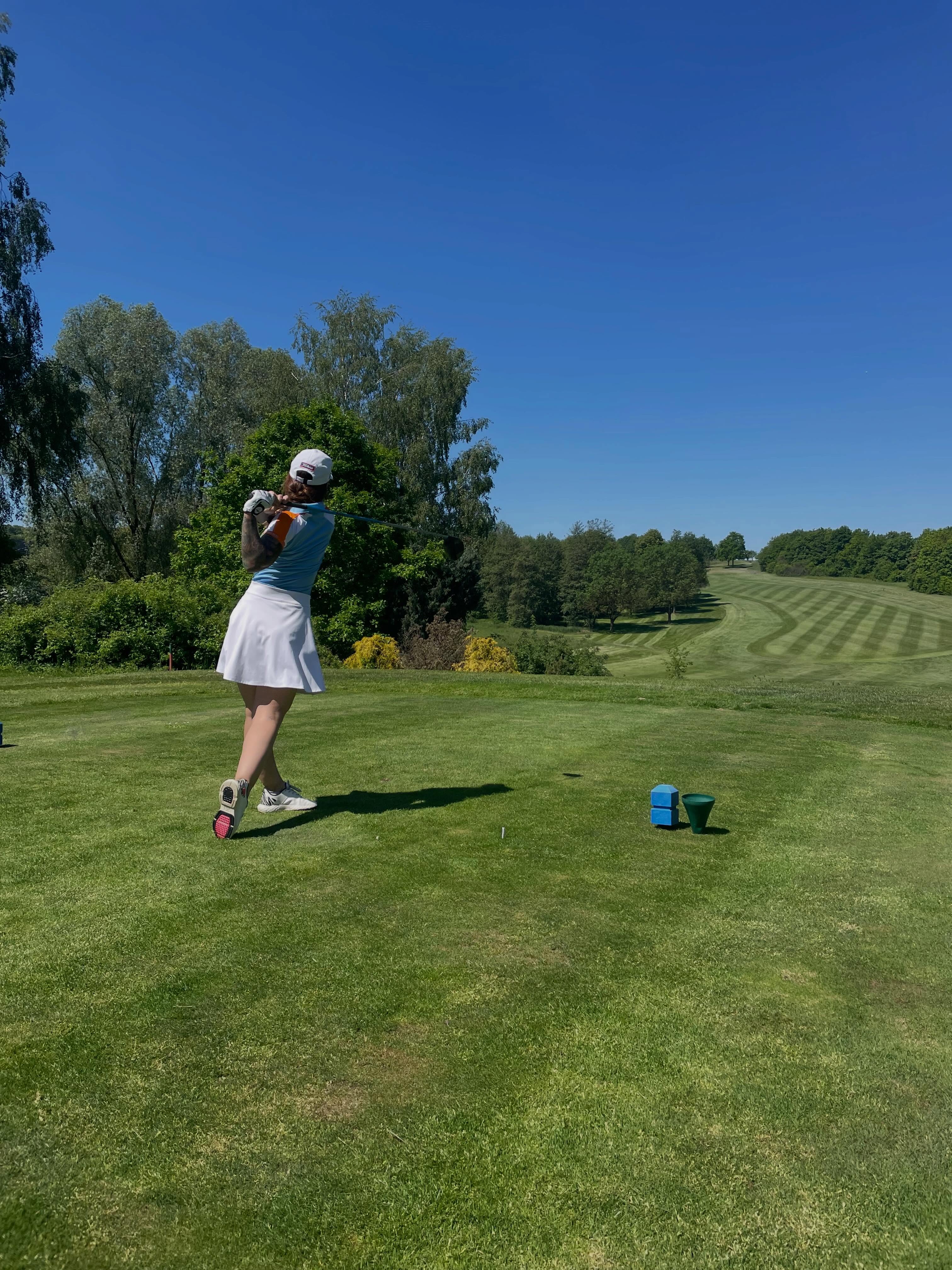 Simone Meier – Training an der Golfschule Abenberg